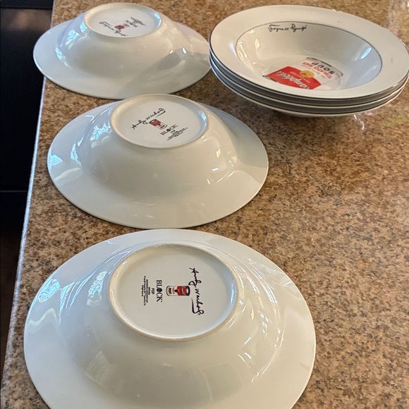 Rare Vintage Andy Warhol Campbell’s Soup Bowls. set of 6 manufactured by Block. - Picture 6 of 13